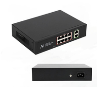 TONGVEO - Paquete de 4 Cámaras PTZ 4K con Zoom 20X y Seguimiento Automático por IA, Controlador de Joystick PTZ, Mezclador de Video, Interruptor POE, Transmisión en Vivo