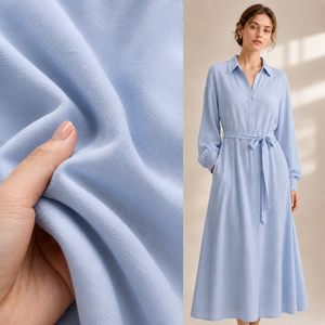 Tessuto Chiffon Classico Moderno Organico Trasparente Morbido <span class=keywords><strong>Lucido</strong></span> Leggero 70g 100% Poliestere per Abiti Formali Costumi Camicette Gonne - Product Image 1