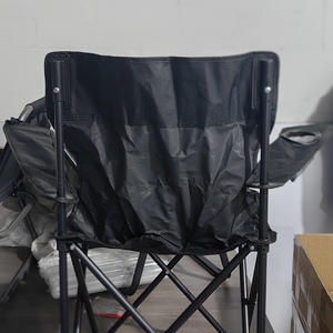 Chaise pliante <span class=keywords><strong>de</strong></span> camping, pique-nique, pêche, extérieur, durable, légère, en tissu Oxford, avec accoudoirs et dossier, portable - Product Image 4