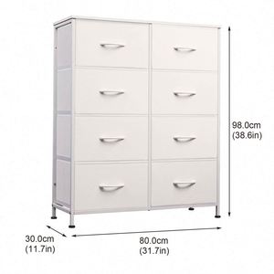 Stainless Steel Bedroom <b>Cabinet</b> Living Room Fabric Dresser Modern Bedroom Furniture High Quality Bedroom <b>Cabinet</b> Modern Living - Product Image 3