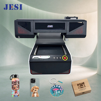 Printer Inkjet UV Flatbed Format Ekstra Lebar 60*90cm Peralatan Pencetakan UV Multifungsi dengan Sistem Penentuan Posisi Visual CCD