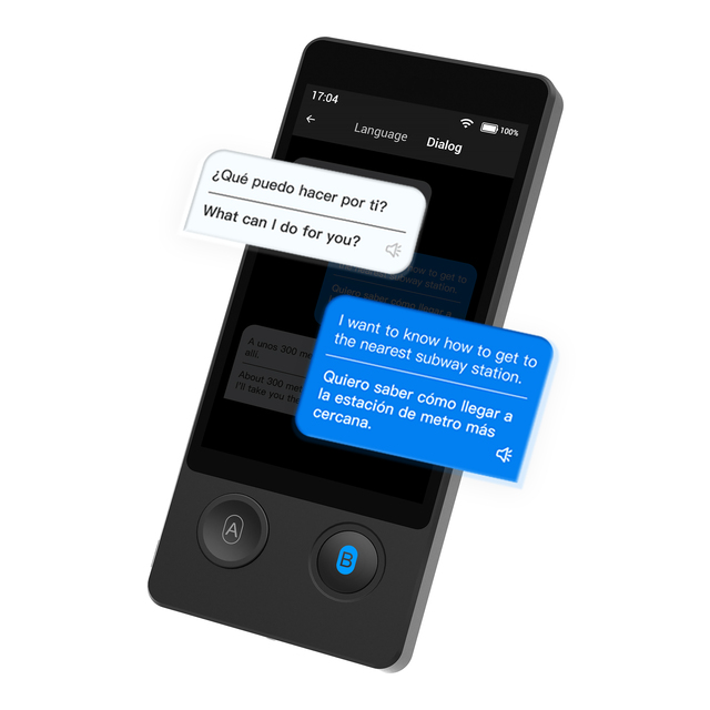 Smart AI Translator Device Equipment Tool of 144 Languages Online Off Line Translation Service