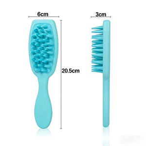 Cepillo de Baño para Perros con Mango de Silicona y Dientes Suaves, Peine de Masaje para el Cuidado y Limpieza del Pelo - Product Image 5