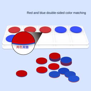 Material Didáctico <span class=keywords><strong>de</strong></span> Matemáticas para Niños, Tabla <span class=keywords><strong>de</strong></span> Diez Cuadrículas, Desarrollo del Sentido Numérico, Adición, Resta, Entrenamiento Lógico, Educación - Product Image 1