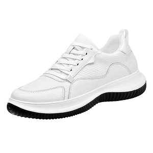 Zapatos Deportivos Casuales de Piel Vacuna de Dos Capas para Hombre, con Aumento de Altura de 8 cm, Suela Gruesa, Transpirables, Modernos para Verano - Product Image 3