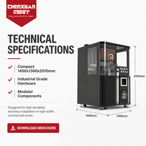 Systèmes <span class=keywords><strong>de</strong></span> robots industriels, kiosque à café, fabricant d'équipements d'automatisation professionnels pour la vente au détail intelligente sans personnel - Product Image 1