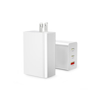 Chargeur rapide GaN 65W HNT OEM ODM 2C+1A, station de charge multi-USB, adaptateur secteur multi-protocoles pour Samsung Galaxy S25 S24 Ultra