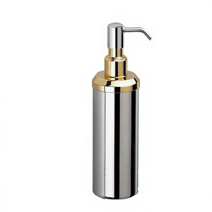 Distributeur de savon luxueux d'arrivée fraîche en acier inoxydable de qualité supérieure couleur argent et or nouveau design distributeur de savon liquide - Product Image 1