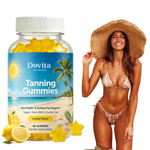 Gomitas de Bronceado Intenso con Etiqueta Personalizada para un Brillo Saludable con Protección Antioxidante, la Mejor Selección, Resultados Efectivos, Gran Venta, Cuidado de la Piel - Product Image 1