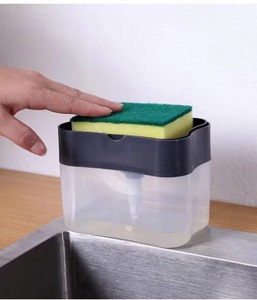 Distributeur de savon pour les mains en ABS moderne pour cuisine, avec fonction mousse et fonction de pression, modèle Libert K-3 - Product Image 3