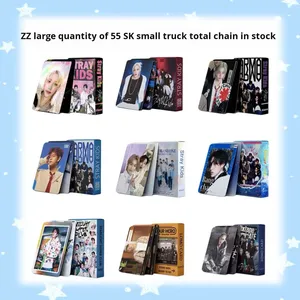Plus de 30 designs, 55 photocards STRAYKIDS, chaîne complète, nouvel album Star KPOP, marchandises, <span class=keywords><strong>carte</strong></span> LOMO, <span class=keywords><strong>cadeaux</strong></span> d'affaires, <span class=keywords><strong>carte</strong></span> - Product Image 1