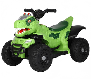 Auto Elettrica per Bambini a Forma di Dinosauro, ATV Giocattolo in Plastica a Batteria, Certificata EN71, per Bambini - Product Image 4