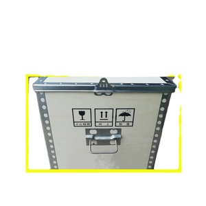 Caja de Embalaje de Acero para Correas, Contrachapado de 18 Pulgadas, Tamaño Personalizable, Capacidad de Carga de 1000 Kg para Exportación de Equipos - Product Image 1