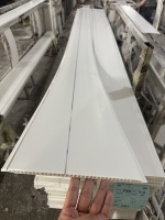 Panel de Techo de PVC de Diseño Moderno para Uso Doméstico, Material Impermeable, Función Antihumedad, Venta al por Mayor de Fábrica, Interior
