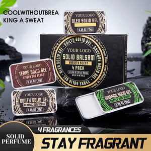 Baume de <span class=keywords><strong>parfum</strong></span> solide pour hommes, <span class=keywords><strong>parfum</strong></span> Oud, lot de 4, matériaux naturels, essentiel de voyage, OEM ODM, logo personnalisé, <span class=keywords><strong>parfum</strong></span> durable, portable - Product Image 6