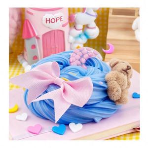 ชุดของเล่น DIY น่ารัก คอลเลคชั่นของเล่นสไลม์บีบได้หลากสีสัน เป็นมิตรกับสิ่งแวดล้อม รับสั่งซื้อจำนวนมาก ขายส่ง ดินน้ำมันสร้างสรรค์ ชุดของเล่นสำหรับเด็ก - Product Image 5