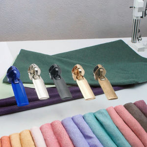 # 3 curseurs de fermeture éclair métalliques colorés en alliage de zinc sans nickel, à verrouillage automatique, accessoires de vêtement, tirettes de fermeture éclair pour vestes, réparation de sacs - Product Image 3