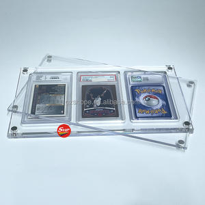 Espositore CGC Pokémon 2023 Personalizzato in Acrilico SHP Factory per Carte Classificate Magikarp, Blastoise & Suicune Ex Deck CLV, CLC, <span class=keywords><strong>CLB</strong></span> - Product Image 5