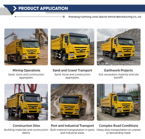 Livraison Gratuite Camion Benne 6X4 10 Roues Neuf Howo 20 Tonnes Diesel pour Centres d'Appels Internationaux - Product Image 6