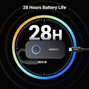 UGREEN CM672飛行機Bluetooth 5.<span class=keywords><strong>2</strong></span>トランスミッターアダプター<span class=keywords><strong>2</strong></span> in 1ワイヤレスBluetooth 3.5mm AuxオーディオレシーバーAirpodsスピーカー用 - Product Image 6