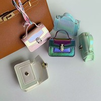 Pendentif de sac mini haut de gamme en métal tête de serpent, boîte mystère, même style pour accessoires de voiture et porte-clés