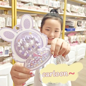 Faux <span class=keywords><strong>ongles</strong></span> colorés de dessin animé personnalisés d'usine fruit <span class=keywords><strong>fleur</strong></span> d'été 12 pièces presse <span class=keywords><strong>sur</strong></span> les <span class=keywords><strong>ongles</strong></span> pour enfants vente en gros - Product Image 4