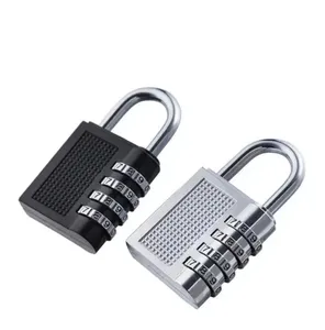 กุญแจอัลลอยสังกะสีขนาดเล็กกันขโมยกุญแจล็อคกระเป๋าเดินทาง3หลักรหัสล็อคกระเป๋า