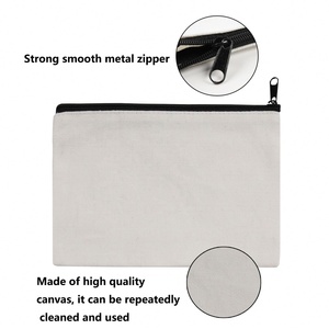 Sublimation <b>Makeup</b> <b>Bags</b> Blanks Custom logo <b>Quilted</b> Cosmetic <b>Bag</b> Private Label Custom Print logo Customized <b>Makeup</b> <b>Bag</b> With logo - Product Image 3