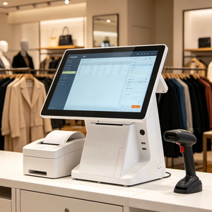 เครื่องบันทึกเงินสดระบบ POS แบบหน้าจอสัมผัส RUINAI N-<span class=keywords><strong>F8</strong></span> ออลอินวัน ระบบปฏิบัติการ <span class=keywords><strong>Windows</strong></span>/Android รองรับ Wi-Fi 6 รับประกัน 1 ปี ซีพียู 1900/1800/I3/I5 - Product Image 1