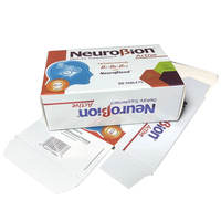 Boîte en papier rigide personnalisée haut de gamme pour emballage de médicaments, matériaux recyclés, fermeture magnétique, revêtement UV, doublure en éponge