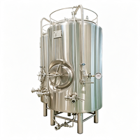 Cuve à bière brillante de 100 L en acier inoxydable 304, système de conditionnement et de service de bière pour micro-brasserie