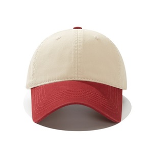 Gorra de béisbol trucker premium de dos tonos, de 6 paneles, con malla, cierre a presión, visera curva, de algodón, con logo personalizado, para exteriores. - Product Image 3