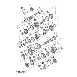 Pièces de transmission originales LDV MAXUS V80 C00013865 5ème <span class=keywords><strong>vitesse</strong></span> RING-<span class=keywords><strong>SYNCHRO</strong></span> pour boîte de vitesses à 5 vitesses - Product Image 2