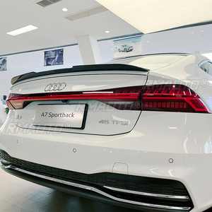 Alerón Trasero de Fibra de Carbono Negro Brillante de Alta Calidad ABS para Audi A7 S7 RS7 Sportback 4KA 2019-2022 - Product Image 2
