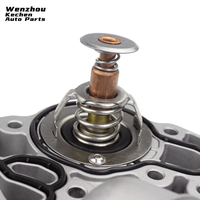 059115389K Kechen Conjunto de Carcasa de Filtro de Aceite de Aleación de Aluminio con Junta de Goma y Tornillos para Modelos Volkswagen Audi, Nuevo, 1 Año de Garantía