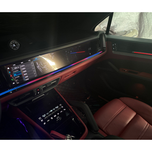 Kit de Luces Ambientales RGBIC para Auto, para Porsche Cayenne 2024-2026, Decoración de Ambiente Interior, Tira de Luces LED - Product Image 3
