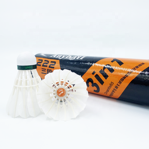 Fabricación de Volantes de Bádminton Híbridos de Plumas, Económicos y Duraderos, para Deportes al Aire Libre, Volantes de Bádminton, <span class=keywords><strong>Kinder</strong></span> Schlager, Federball - Product Image 1