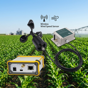 High Precision <b>Wireless</b> 433MHz Analog Signal <b>Sensor</b> System Anemometer Wind Speed Measuring Alert Device ABS Material Waterproof - Product Image 1