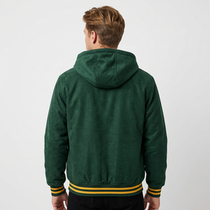 Plus Size Men's Embroidered Casual Autumn Polar Fleece Jacket Single Button Soft Polyester Fabric Thick Outdoor Recreation <b>Coat</b> - Product Image 3
