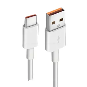 Kabel Data pengisi daya cepat, kabel Data tipe-c Find R17 Reno 6A Super Flash VOOC 3.0 USB c