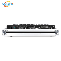 Console DMX PRO pour éclairage de scène, contrôleur DMX512 avec flight case pour DJ et projecteurs à tête mobile
