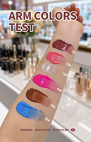 Rouge à lèvres liquide métallique diamanté complet, texture brillante luxueuse et waterproof, gloss à lèvres marque privée, usine d'origine