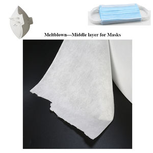 Materiales más vendidos Bfe 99 Melt Blown Nonwoven Meltblown <span class=keywords><strong>Ffp2</strong></span> Cloth para filtro quirúrgico de 3 capas - Product Image 1