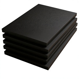 Feuille noire de panneau de mousse de PVC WPC 15mm épaisseur 0.6G/cm3 densité panneaux décoratifs en plastique Celuka pour meubles - Product Image 1