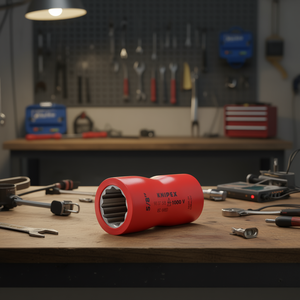 Clé à douille Knipex 5/8 pouces double hexagonale isolée 1000V fabriquée en Allemagne - Product Image 3