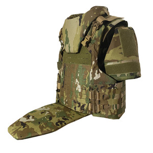 Gilet Tattico da Combattimento in Nylon 1000D Camo, Copertura Completa, Nero, per Uomo, per Attività all'Aperto e Sicurezza - Product Image 4
