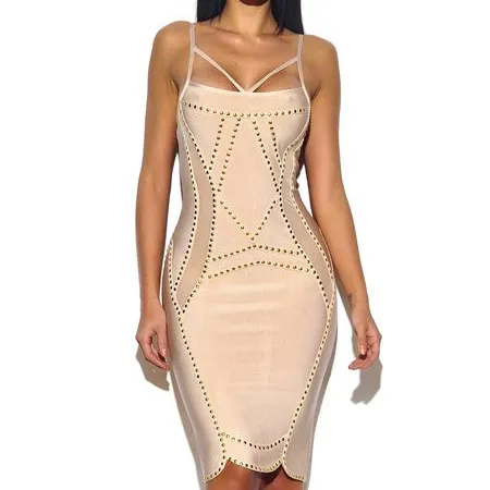2019 Hot Sale Boutique Off Shoulder Bandage Dress Knee Length Dresses