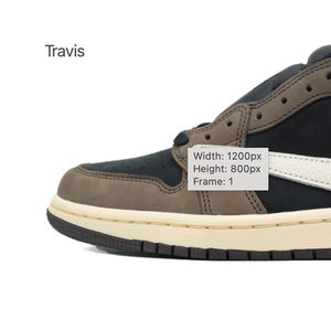 NOUVELLES Chaussures de <span class=keywords><strong>basket</strong></span>-ball rétro J1 Black Phantom pour hommes et femmes, baskets <span class=keywords><strong>Travis</strong></span> Scotts Pine Green Red Thunder AJ1s - Product Image 3