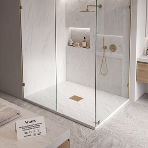 Cabine de <span class=keywords><strong>douche</strong></span> en pierre composite OEM avec receveur de <span class=keywords><strong>douche</strong></span> inclus, vente directe usine, pack complet pour salle de bain, pour projets de receveurs de <span class=keywords><strong>douche</strong></span> - Product Image 1