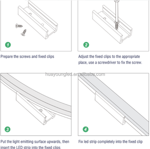 10*10mm/6*12mm/8*13mm Various Colors Customizable Silicone LED Neon Light Strips with IP67 Rating DC12V for Bar Lighting - Product Image 4